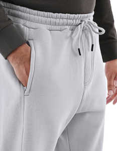 Pantalon de jogging unisexe coupe droite en coton 500g, personnalisable avec logo, pour homme, style décontracté, ensemble de survêtements légers - Product Image 5