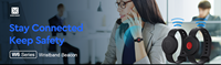 MokoSmart NRF52810 Alerte de localisation instantanée BLE5.0 Étanche IP67 Portée 150m Notification de batterie faible Balise portable SOS