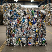 Chatarra de Aluminio UBC 98% Limpia, Latas de Aluminio Prensadas que Ofrecen Excelente Rendimiento en Hornos y Reducción de Pérdidas en el Procesamiento