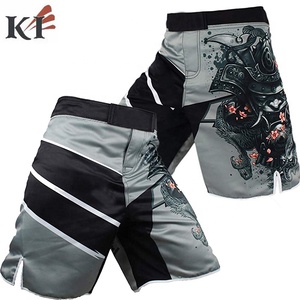 New Arrival Solid Color <b>Men</b> MMA <b>Shorts</b> <b>for</b> Adult OEM Service Wholesale Custom Made Front Logo Breathable Quick Dry - Product Image 4