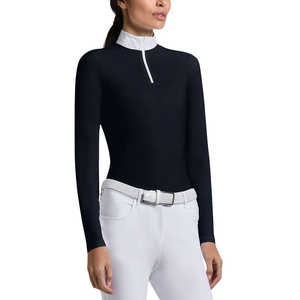 Camisas Ecuestres Transpirables Personalizadas de Primera Calidad para Mujer, Camiseta de Manga Larga para Montar a Caballo con Servicios OEM - Product Image 1