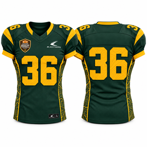 Conjunto de Uniforme de Fútbol Americano Personalizado, Jersey Sublimado, Pantalones, Traje Deportivo, Guantes, Bolsa, Ropa Deportiva para Hombre - Product Image 5