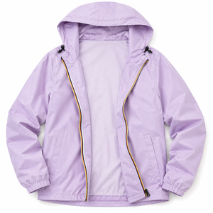 Sportswear <b>Mens</b> Casual Slim Autumn Lightweight Breathable Zipper Canvas Waterproof Windproof Quick Dry <b>Thin</b> Hooded Bomber <b>Jacket</b> - Product Image 5