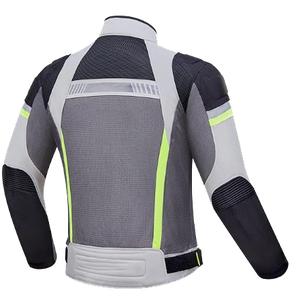 <b>Summer</b> Unisex <b>Motorcycle</b> <b>Jacket</b> Breathable Mesh Printed with CE Armor Waterproof & Flame-Retardant Protective Design - Product Image 2