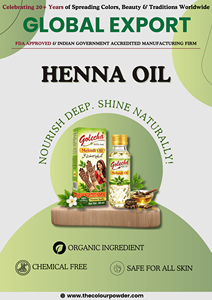 Huile de Henné Premium – Intensificateur de Teinte Foncée – Améliore l'Intensité de la Couleur du Mehndi – Formule Longue Durée et à Développement Rapide - Product Image 2