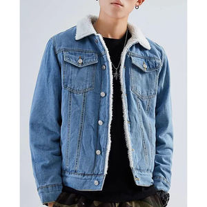 Meilleur prix, vente flash, vestes sur mesure pour homme, veste en toile légère pour homme, nouveau style tendance avec logo, vestes en jean pour homme - Product Image 2