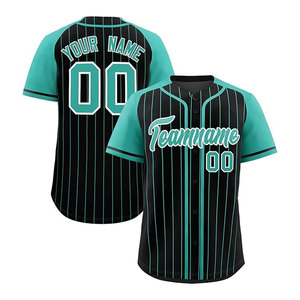 เสื้อเบสบอลแบบสั่งทำพิเศษสำหรับผู้ใหญ่ ยูนิเซ็กซ์ พรีเมียม ปักลายแบบซับลิเมชั่น ระบายอากาศได้ดี แห้งเร็ว ชุดทีมเบสบอล - Product Image 3