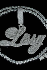 Excellent Quality 925 Sterling Silver Moissanite Diamond Hip Hop Pendant Iced Out Custom Jewelry for Men Gifts for Sale - Product Image 2