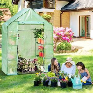 Invernadero Portátil de 4 Niveles con 8 Estantes para tu Jardín - Product Image 6