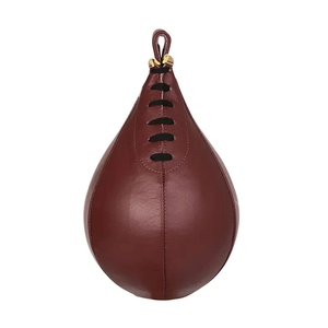 Balón de Velocidad para Boxeo, Equipo de Boxeo Profesional, Balón de Velocidad de Cuero Genuino, Balones de Velocidad para Entrenamiento de Boxeo Profesional - Product Image 2