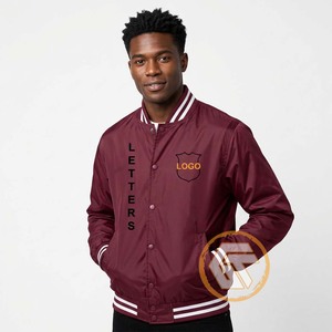 Chaqueta Varsity Personalizada con Bordado de Tesoros Griegos, Forro de Satén de Seda, Transpirable, para Fraternidades Masculinas Griegas, Invierno - Product Image 3
