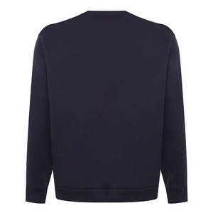 Sudadera de cuello redondo térmica de algodón 100% para hombre 2026, nueva, de peso pesado, con forro polar y diseño liso para invierno - Product Image 2