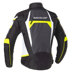 Chaqueta textil impermeable para motocicleta para hombre, aprobada por la CE con malla transpirable y detalles reflectantes, chaqueta textil para motocicleta para hombre - Product Image 2