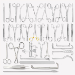 Conjunto Completo de 57 Piezas de Instrumentos de Cirugía General con Retractores Mayo, Metzenbaum y Crile, Autoclavables y Reutilizables - Product Image 6