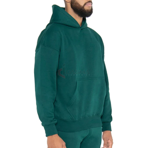 Sudadera Vintage para Hombre |   Tela Francesa de Algodón de 500 g/m² de Alto Gramaje |   Camiseta básica de corte regular con hombros caídos |   Proveedor OEM - Product Image 4