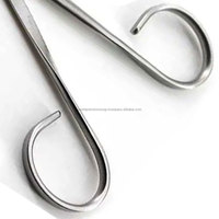 Ciseaux chirurgicaux pour la retrait des sutures à ruban, à pointe fine et courbée, réutilisables, en acier inoxydable, instrument médical manuel