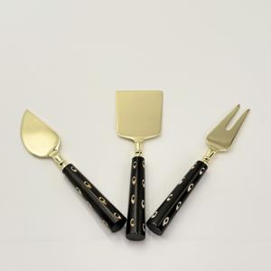 Juego de Cubiertos con Mango de Resina de Diseño, Agarre Ergonómico y Construcción de Acero Inoxidable Resistente a la Oxidación para una Experiencia Exquisita - Product Image 5