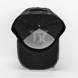 Nouvelles casquettes de baseball sportives personnalisées en stock, modèle 5 panneaux A-Frame, visière incurvée originale, Tito Double P Hat - Product Image 4