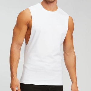 Gilet côtelé personnalisé avec logo, coupe ajustée, élastique, en coton, anti-humidité, pour le sport – Vente en gros fabricant - Product Image 1