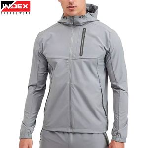 Veste de pluie durable pour homme, imperméable, respirante, à capuche, coupe-vent, pour les aventures en plein air, la randonnée, le vélo, les voyages, style léger - Product Image 1