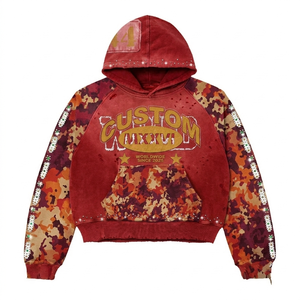 Wholesale OEM Streetwear Hoodie Graphic Hoodie Cotton Rich Ready to Ship Factory Supply - Product Image 4