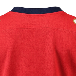 Camiseta de Hockey sobre Hielo Roja de Manga Larga, Transpirable, de Secado Rápido, que Absorbe la Humedad, 100% Poliéster, Uniforme Deportivo para Equipo, Profesional para Adultos - Product Image 6