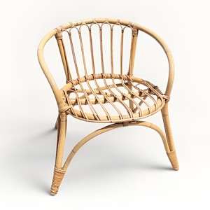 Sillas de comedor para patio de excelente calidad, silla redonda para cenar, precio más bajo, sillones de ratán estilo boho. - Product Image 5