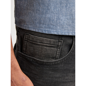 Shorts en jean décontractés pour hommes, taille mi-haute, 100 % coton, coupe droite, délavés, style streetwear confortable pour l'été, personnalisables OEM, marque privée - Product Image 6