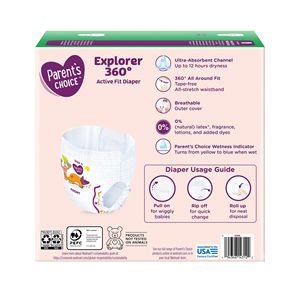 Pannolini Mutandina Explorer 360 Active Fit Usa e Getta Taglia 5 Confezione da 48 - Product Image 2