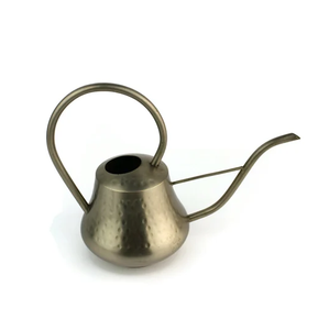 บัวรดน้ำโลหะทองแดงตกแต่งสำหรับสวนหรูหรา ขายส่งจากโรงงานโดยตรง ผลิตภัณฑ์เคลือบผิวแบบโบราณ - Product Image 2