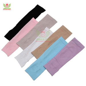 Manchons de bras de jeu pour hommes en Spandex/Polyester extensible, impression par sublimation, 160g, personnalisables pour équipes, OEM - Product Image 6