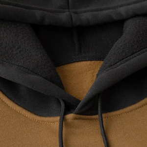 Sudadera con Capucha para Hombre, Estilo Informal, Transpirable, de Color Sólido, de Poliéster/Algodón, Nueva Colección de Invierno, Ajuste Cómodo, Ropa Urbana - Product Image 3