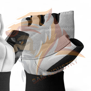 Guantes de Levantamiento de Pesas Unisex de Gamuza Transpirable de Alto Rendimiento, Guantes de Gimnasio Transpirables para Ejercicio y Fitness - Product Image 5