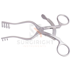 Retractor de Cuero Cabelludo, Instrumento Quirúrgico Neuroquirúrgico Manual con Certificación CE para Retracción y Exposición Controlada del Tejido del Cuero Cabelludo - Product Image 4