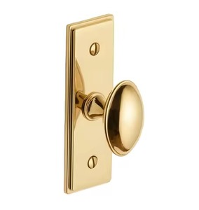 Poignées de porte métalliques pour intérieur de bureau, poignée de porte durable, quincaillerie intérieure et extérieure, pièce d'accentuation - Product Image 2