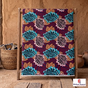 Wholesale Luxury African Ankara Wax Print Cotton Fabric Custom Textile OEM ODM Manufacturing Factory Export Supplier - Product Image 4