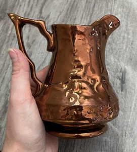 Jarra de Agua de Cobre OEM ODM, Jarra de Agua de Cobre de Marca Privada, Jarra de Agua de Cobre con Acabado Sólido, Jarra de Agua de Cobre Personalizada de Fábrica, Jarra de Agua de Cobre al por Mayor - Product Image 1