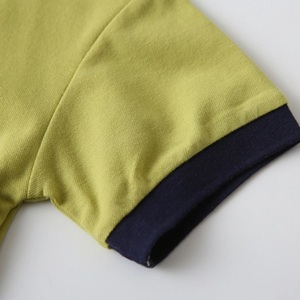 Polo à manches courtes pour enfants de haute qualité, design personnalisé avec logo, tricoté 100% coton, séchage rapide, col rabattu - Product Image 5