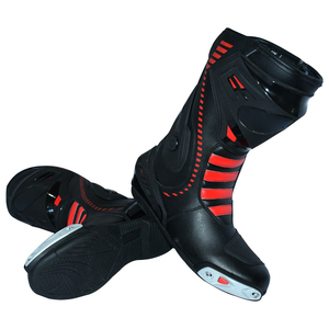 Bottes de course moto unisexes imprimées sur mesure, haute qualité, imperméables et respirantes, Satex Sports SS-MBB-013, toutes saisons - Product Image 4