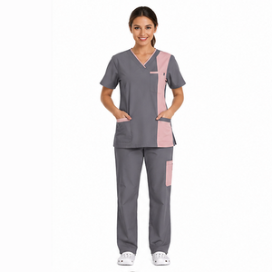 Uniforme médical personnalisé en coton et polyester, respirant et à séchage rapide, pour femmes, vêtements de travail pour le secteur de la santé, infirmières, médecins, cliniques - Product Image 5