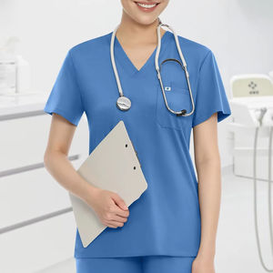 Conjunto de Uniformes Médicos para Mujer, Venta Caliente 2026 – Uniforme de Enfermera de Poliéster Suave para Hospital - Product Image 3