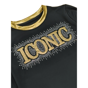 ชุดยูนิฟอร์มเชียร์ลีดเดอร์เด็กแบบเสื้อชั้นใน ผลิตตามสั่ง (OEM) สำหรับการแข่งขัน  ผ้าสแปนเด็กซ์/โพลีเอสเตอร์ พิมพ์ลายด้วยความร้อน - Product Image 3