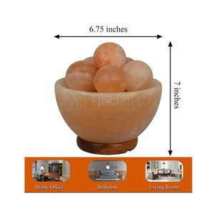 Lámpara de Sal con Diseño de Roca Natural para Decoración del Hogar, Estilo Lujoso para Interiores - Product Image 3