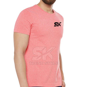 Camiseta de algodón 100% de corte holgado y tela cómoda para hombre, con logo personalizado impreso, estilo urbano. - Product Image 3