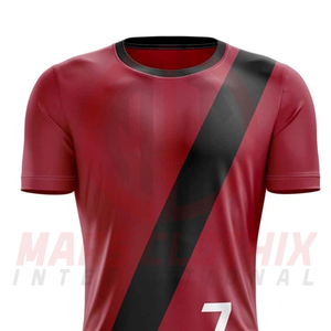 Vente flash - Uniforme de football à manches courtes de haute qualité pour unisexe - Uniformes de football personnalisés imprimés par sublimation pour garçons - Product Image 6