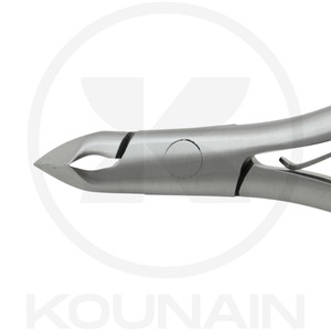 Gold Plasma Professional Flat <b>Nail</b> <b>Tool</b> Stainless Steel Cuticle Nipper Dead Skin Removal Durable Straight Finger Clippers Sharp - Product Image 6