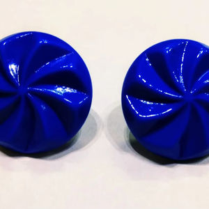 Comprar Pendientes Redondos de Resina de Diseño Vintage, Elegantes y Modernos, Chapados en Plata, Hechos a Mano con Cuentas de Semillas, Únicos y a la Moda para Fiesta de Mujer - Product Image 1