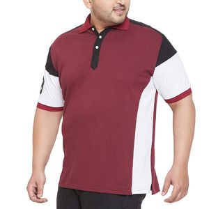 Camisetas polo personalizadas de punto para hombre, con bloques de color, corte ajustado, transpirables y de secado rápido, con logo impreso personalizado y cremallera. - Product Image 3