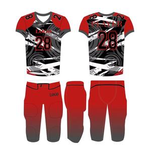 Maillots d'entraînement de football personnalisables, anti-bactériens et anti-humidité, imprimés par sublimation, pour le football américain – Prix usine - Product Image 1