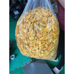 Chips de jackfruit séchées et frites sous vide, naturelles, croustillantes, sucrées, collation de fruits tropicaux prête à consommer, emballage en vrac - Product Image 1